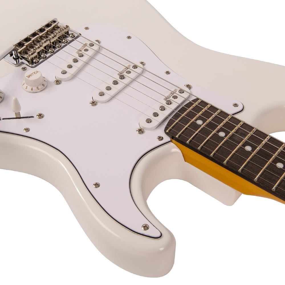 Olympia White 'Fillmore' Vintage V6JMH ReIssued Electric Guitar