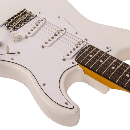 Olympia White 'Fillmore' Vintage V6JMH ReIssued Electric Guitar