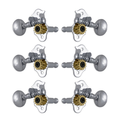 Grover STA-TITE Machineheads 3+3 Vertical – Chrome