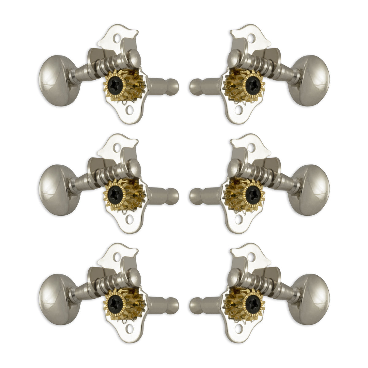 Grover V98N STA-TITE Machineheads 3+3 Vertical – Nickel