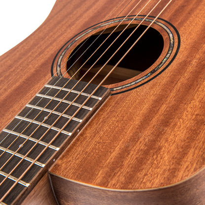 Satin Mahogany Vintage Mahogany Series 'Travel' Electro-Acoustic Guitar