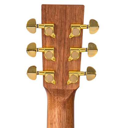 Satin Mahogany Vintage Mahogany Series 'Travel' Electro-Acoustic Guitar