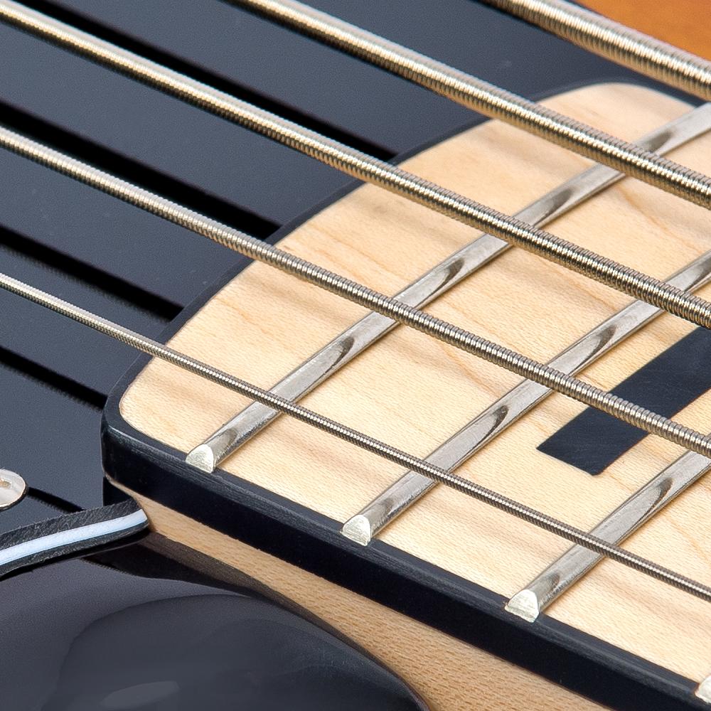 5-String Sunburst Vintage VJ75 ReIssued Maple Fingerboard Bass Guitar