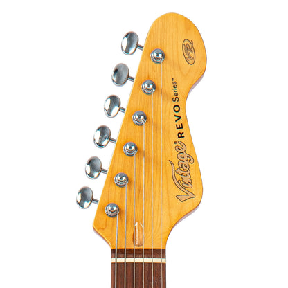 Boulevard Black Vintage REVO Series 'Colt' HS Duo Electric Guitar