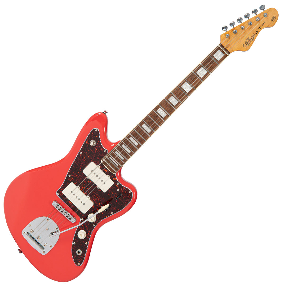 Firenza Red Vintage REVO Series 'Surfmaster 90' Guitar