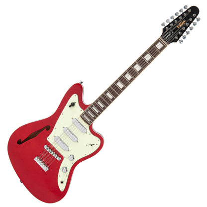 Candy Apple Red Vintage REVO Series 'Surfmaster Thinline 12'