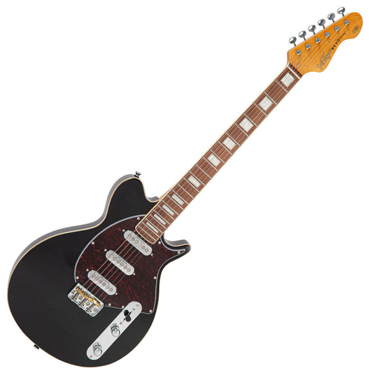 Boulevard Black Vintage REVO Series 'Vision' Electric Guitar 