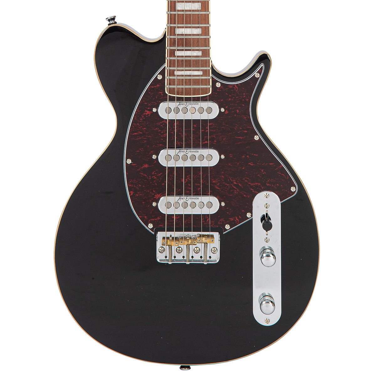 Boulevard Black Vintage REVO Series 'Vision' Electric Guitar 