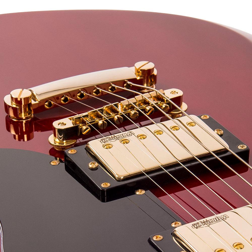 Cherry Red/Gold Hardware Vintage VS6 ReIssued Electric Guitar