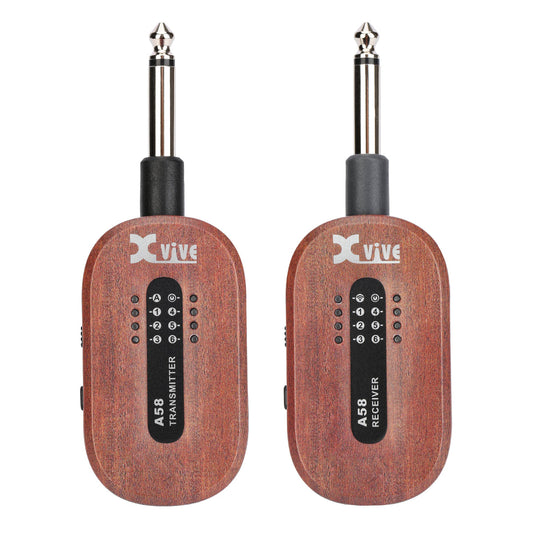 Xvive A58 Wireless Guitar System ~ Mahogany